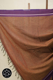 Maroon Patteda Anchu Saree - SRMPAS185