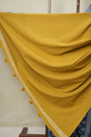 Blue HBP Cotton Saree - SRBCS3280