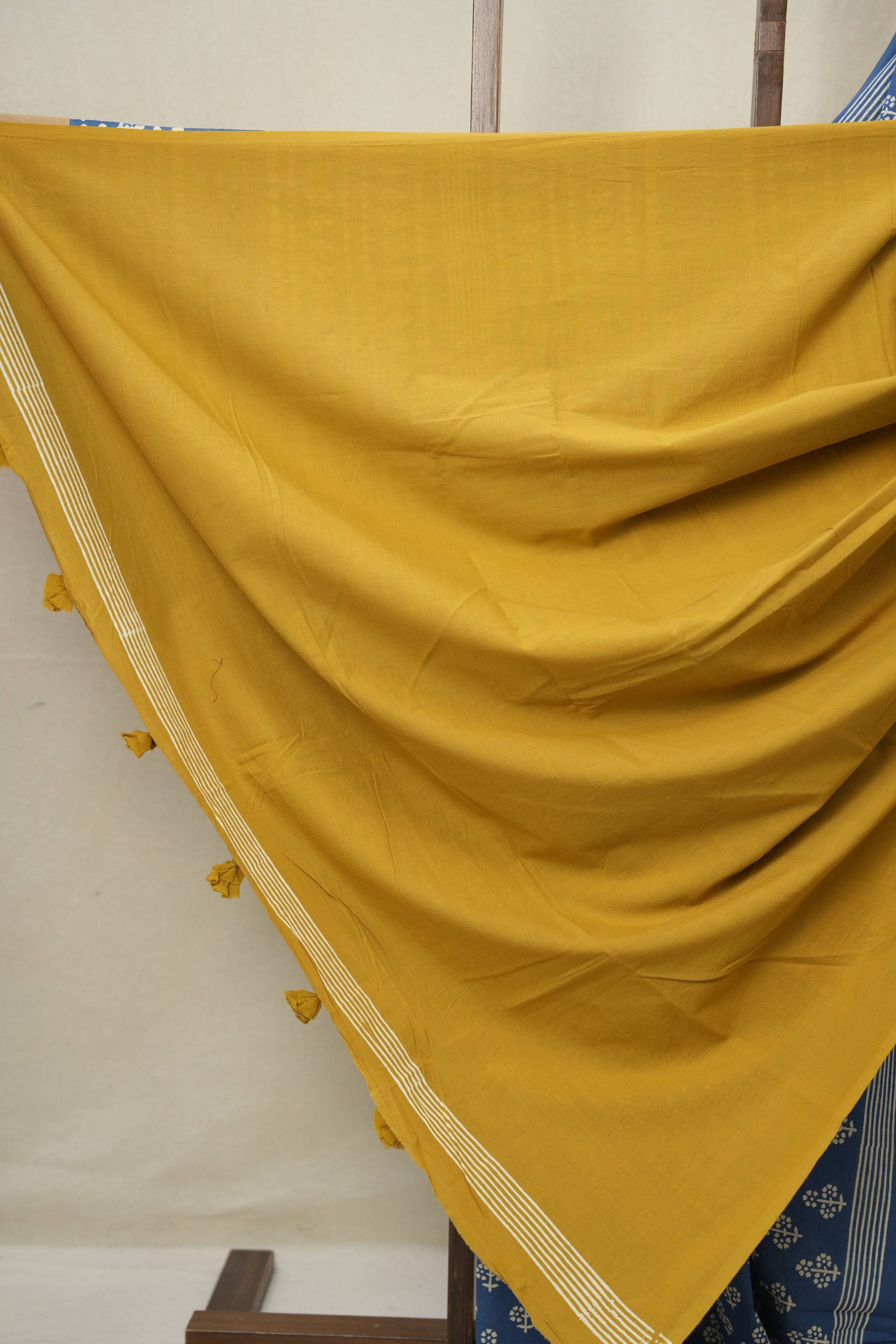 Blue HBP Cotton Saree - SRBCS3280