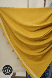 Blue HBP Cotton Saree - SRBCS3280