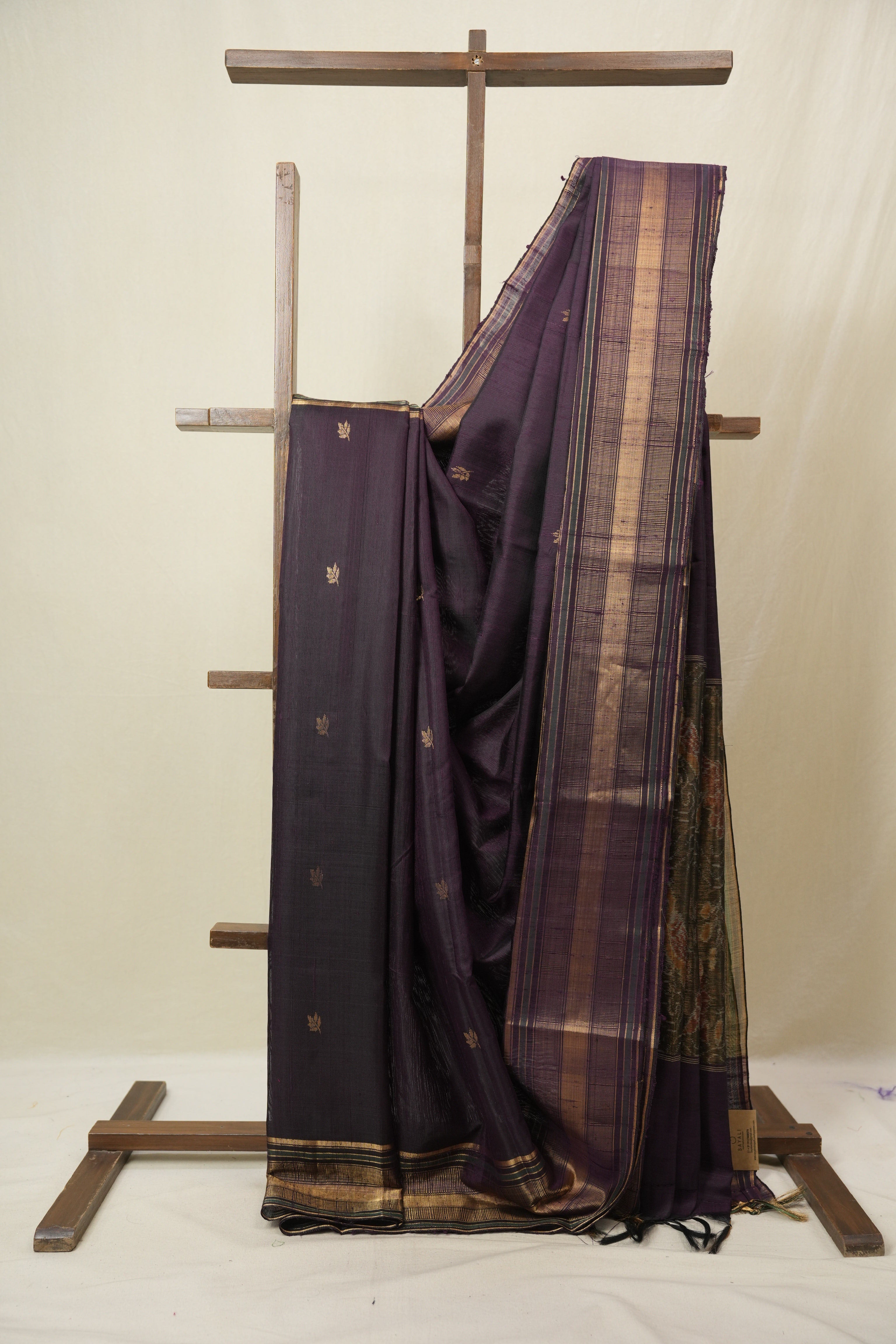 Purple Raw Silk Saree - SRPRSS974