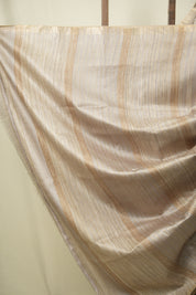 Beige Tussar Silk Saree - SRBTSS1945