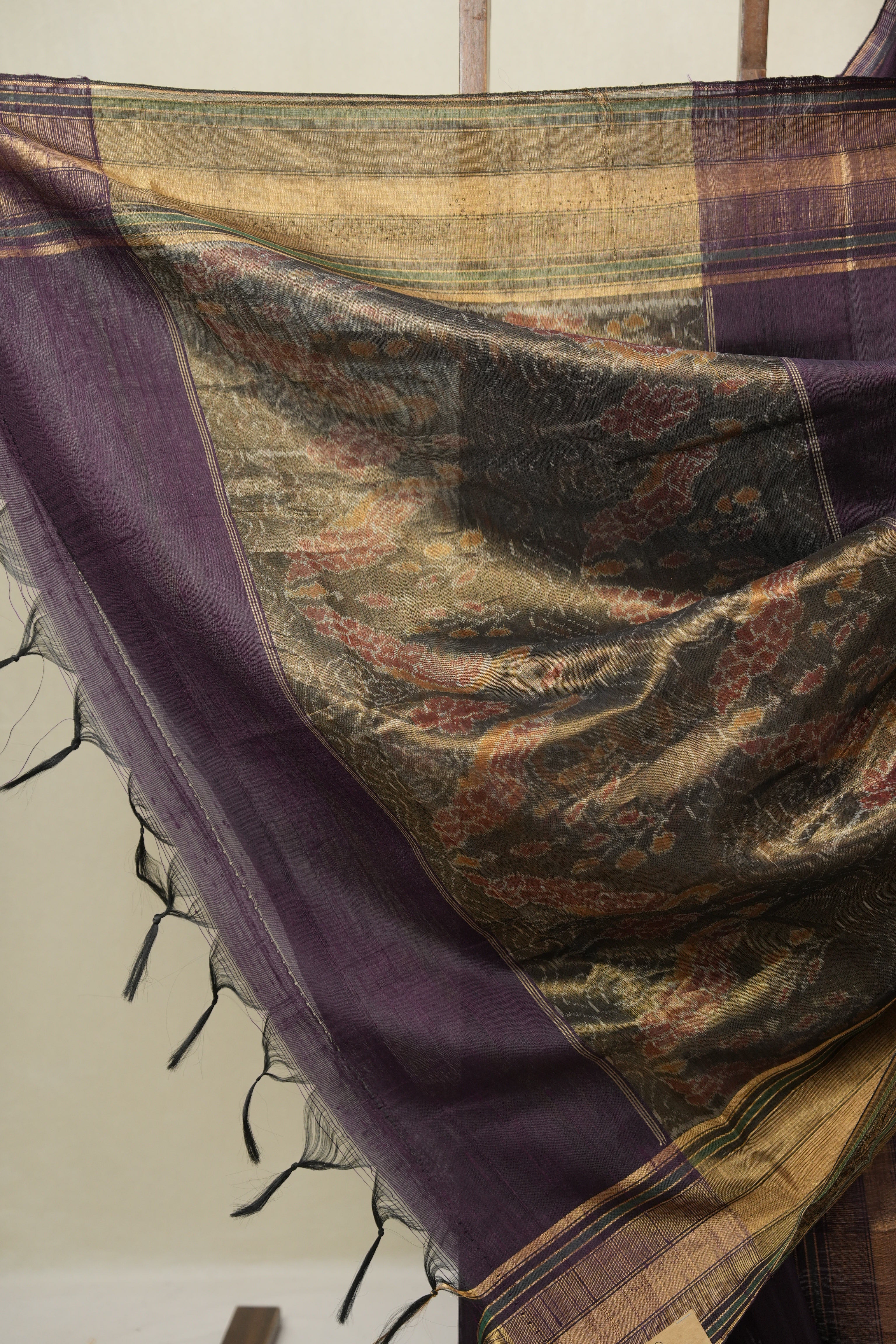 Purple Raw Silk Saree - SRPRSS974