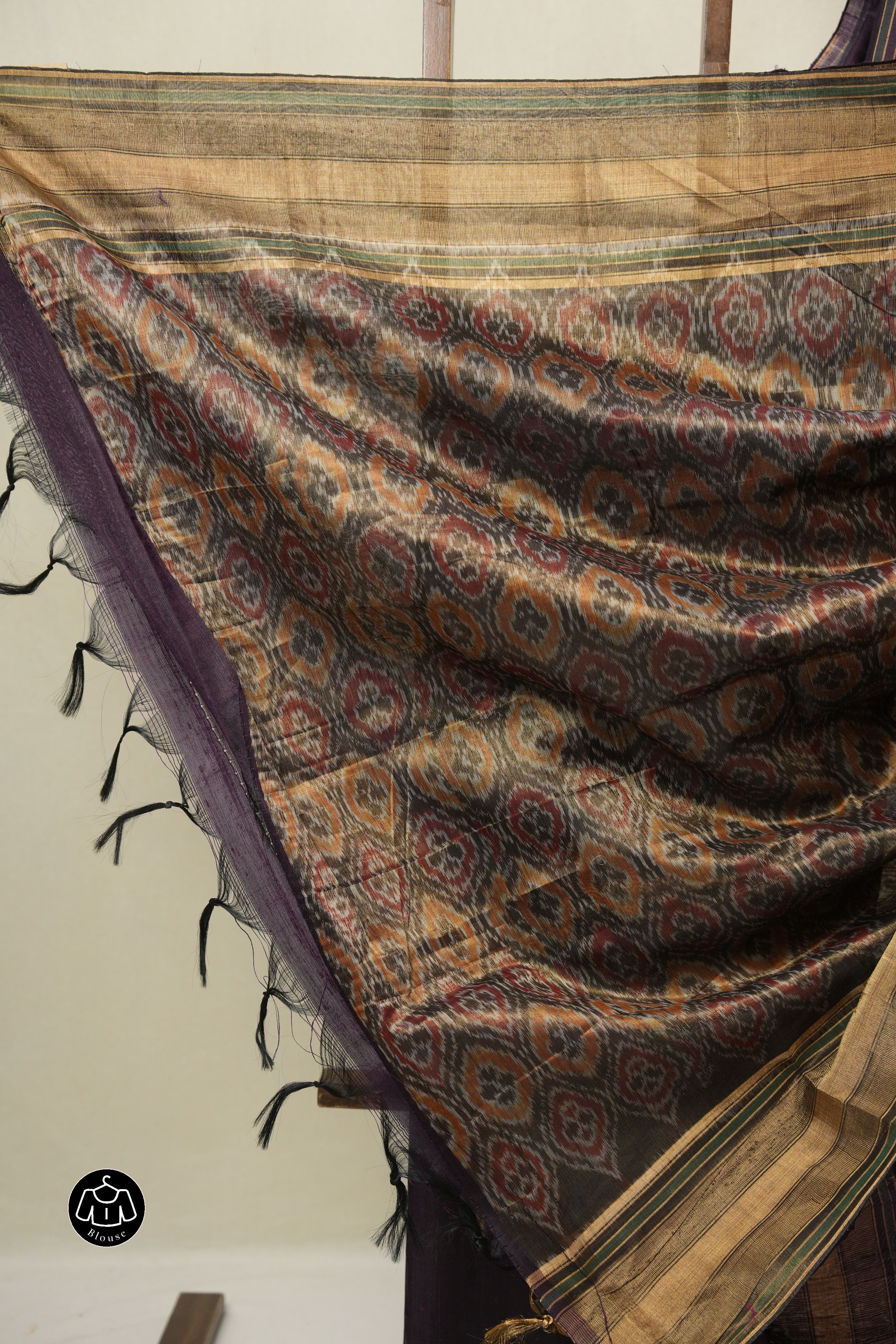 Purple Raw Silk Saree - SRPRSS974