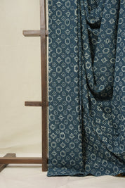 Blue HBP Cotton Saree - SRBCS3310