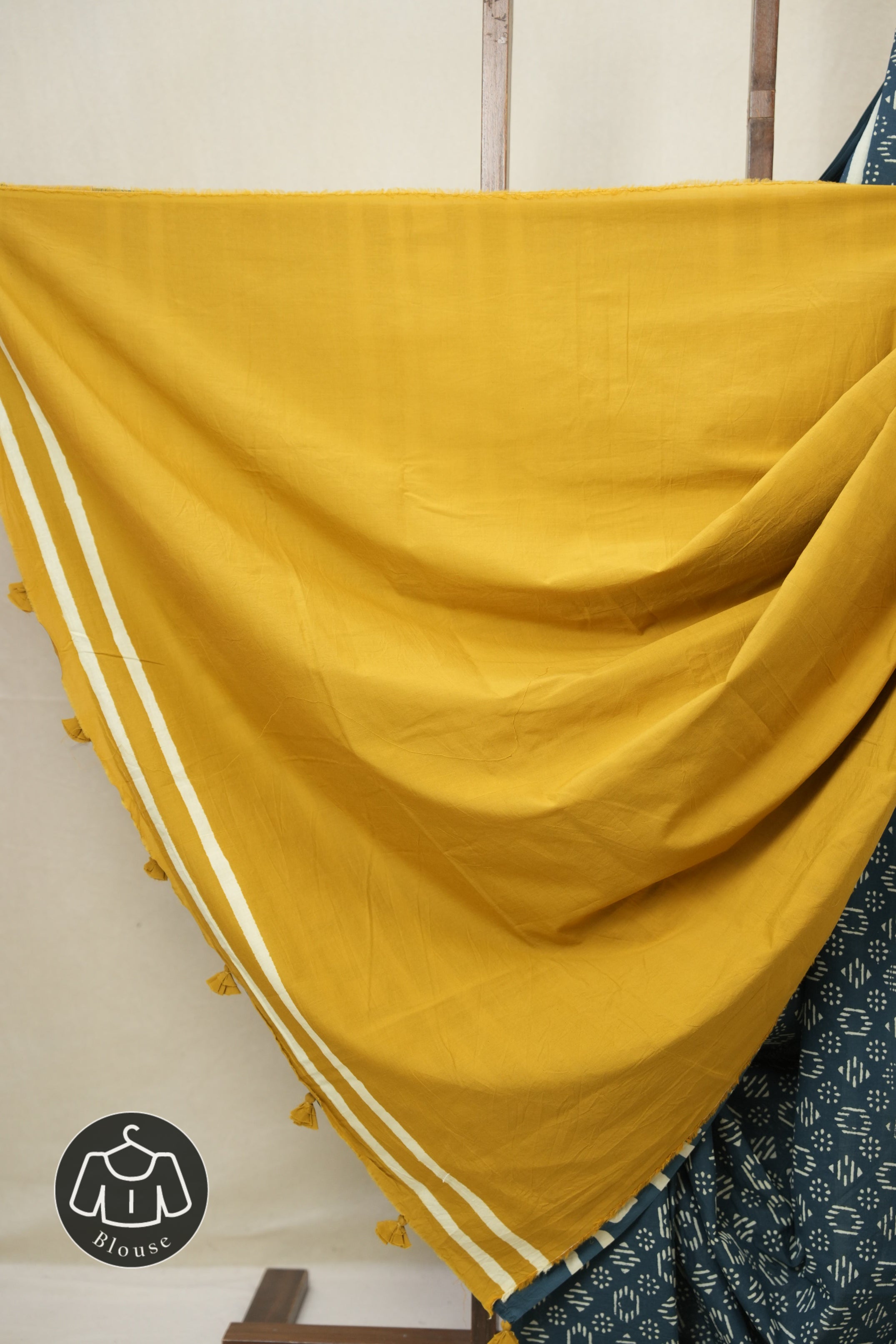 Teal Green HBP Cotton Saree - SRTGCS3309