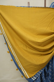 Blue HBP Cotton Saree - SRBCS3284