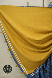 Blue HBP Cotton Saree - SRBCS3307