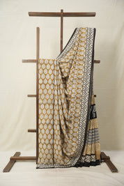 Blue Butterfly HBP Cotton Saree - SRBBCS2838