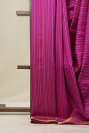 Pink Raw Silk Saree - SRPRSS988