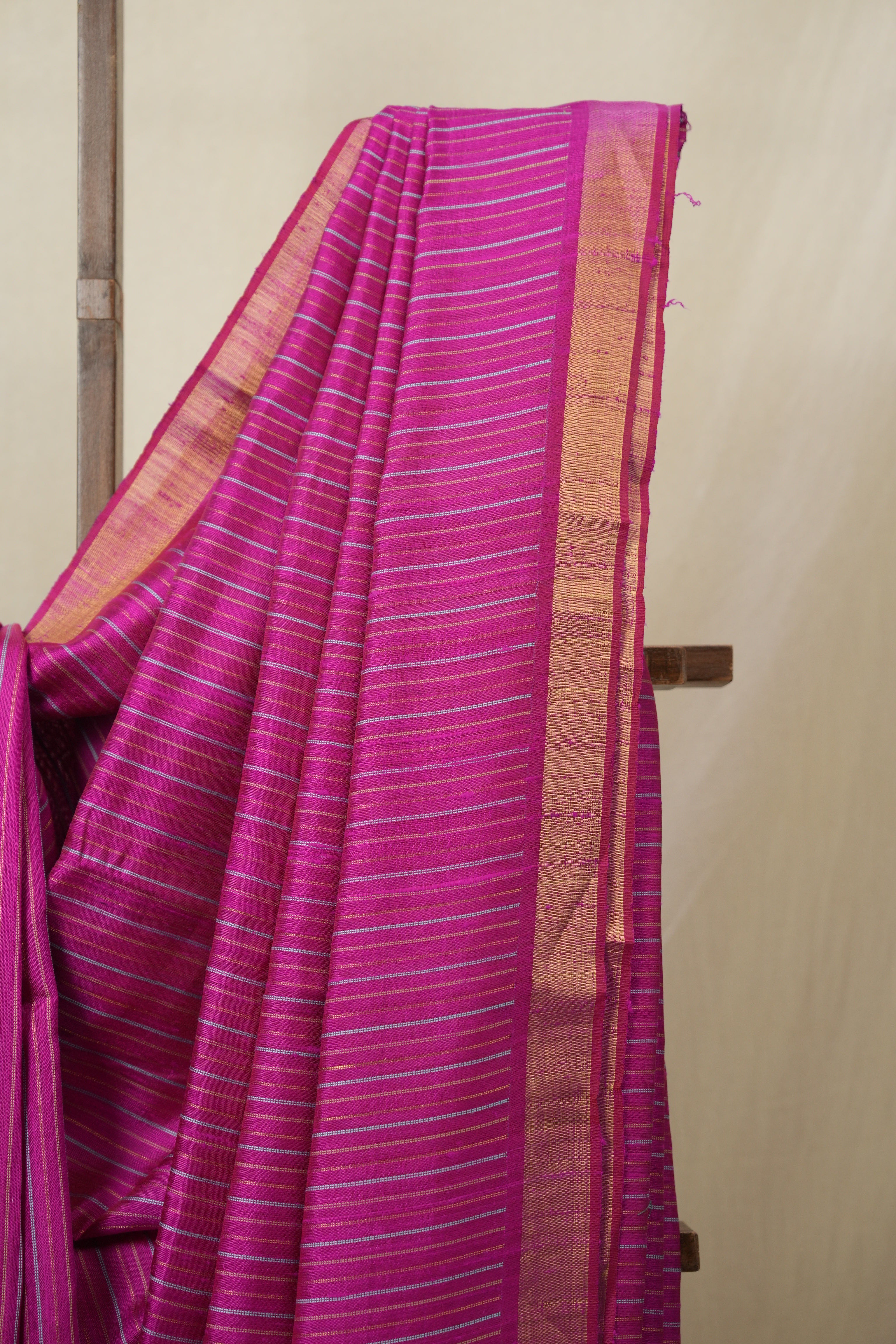 Pink Raw Silk Saree - SRPRSS988