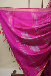 Pink Raw Silk Saree - SRPRSS988