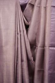 Lilac Tussar Silk Saree - SRLTSS1933