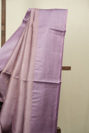 Lilac Tussar Silk Saree - SRLTSS1933