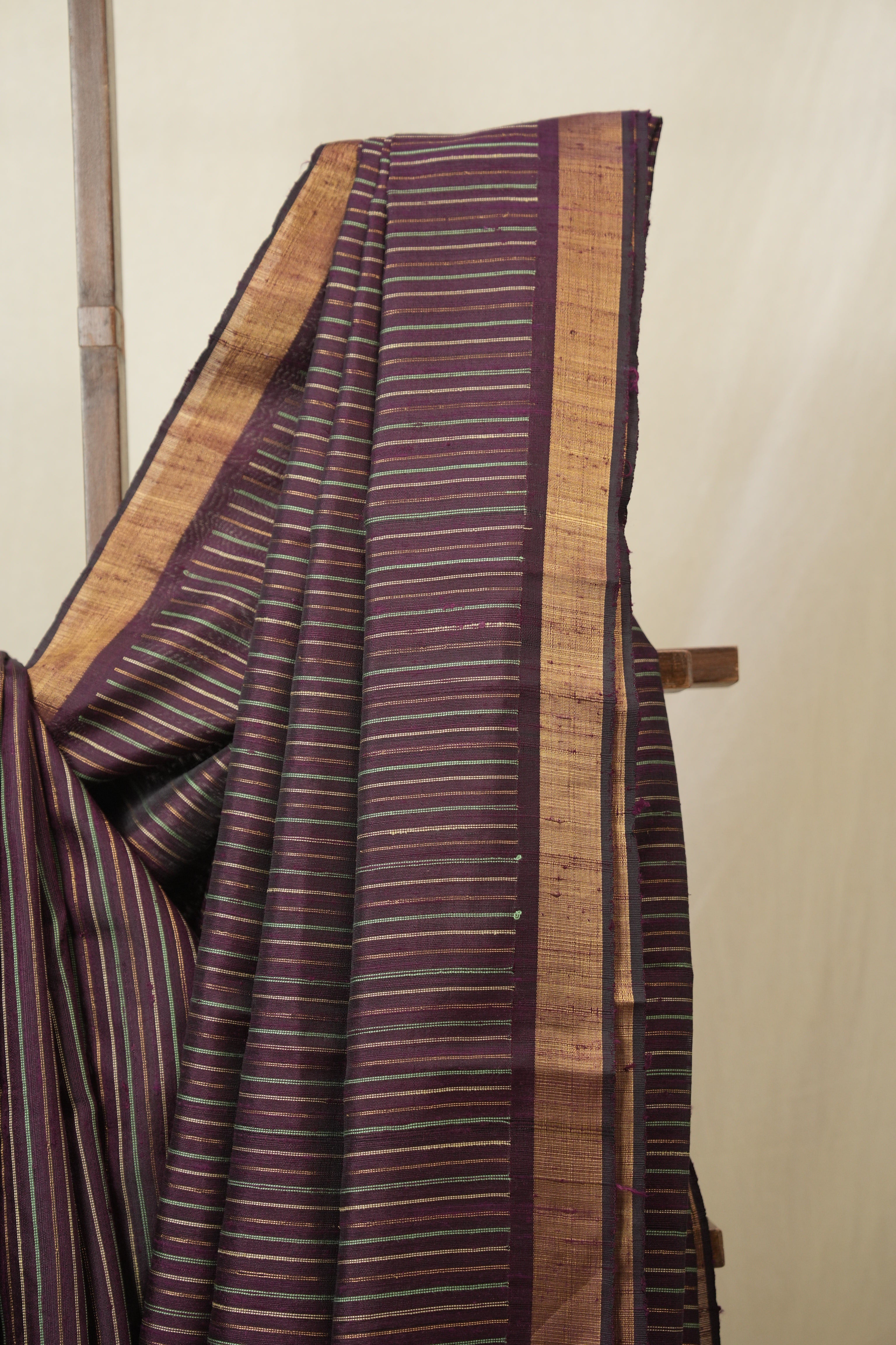 Purple Raw Silk Saree - SRPRSS992