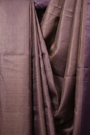 Purple Tussar Silk Saree - SRPTSS1935