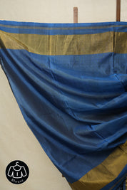 Peacock Blue Rajkot Patola Silk Saree-SRPBRPSS40EX