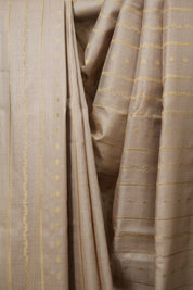 Mauve Tussar Silk Saree - SRMTSS1936
