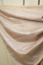 Mauve Tussar Silk Saree - SRMTSS1936