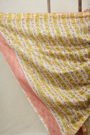 Ivory White HBP Cotton Silk Saree With Maheshwari Border - SRIWCSS1480
