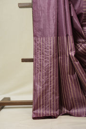 Pink Tussar Silk Saree - SRPTSS1813