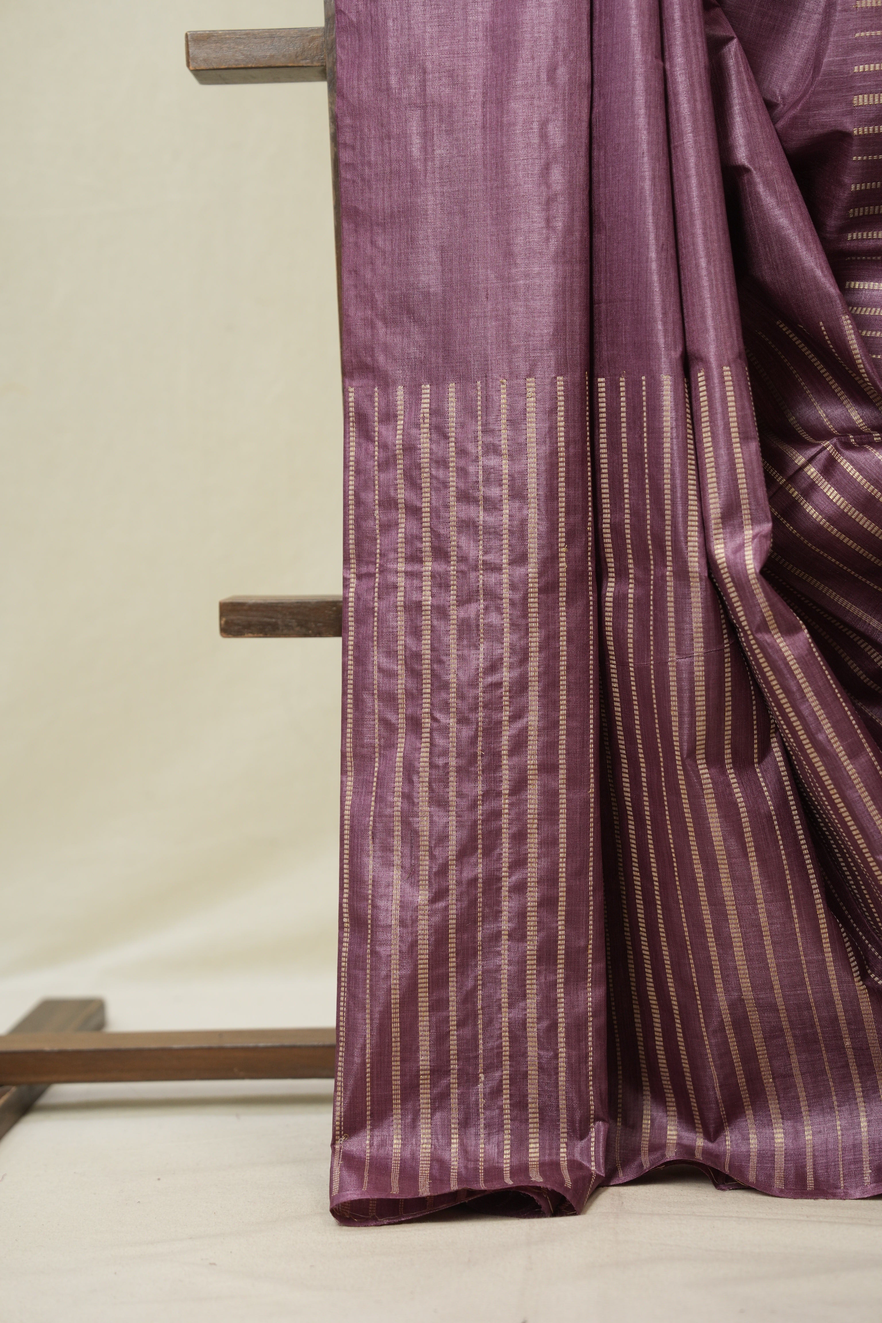 Pink Tussar Silk Saree - SRPTSS1813