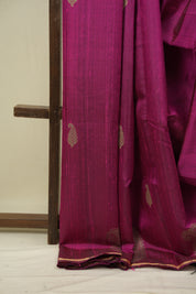 Pink Raw Silk  Saree - SRPRSS1060