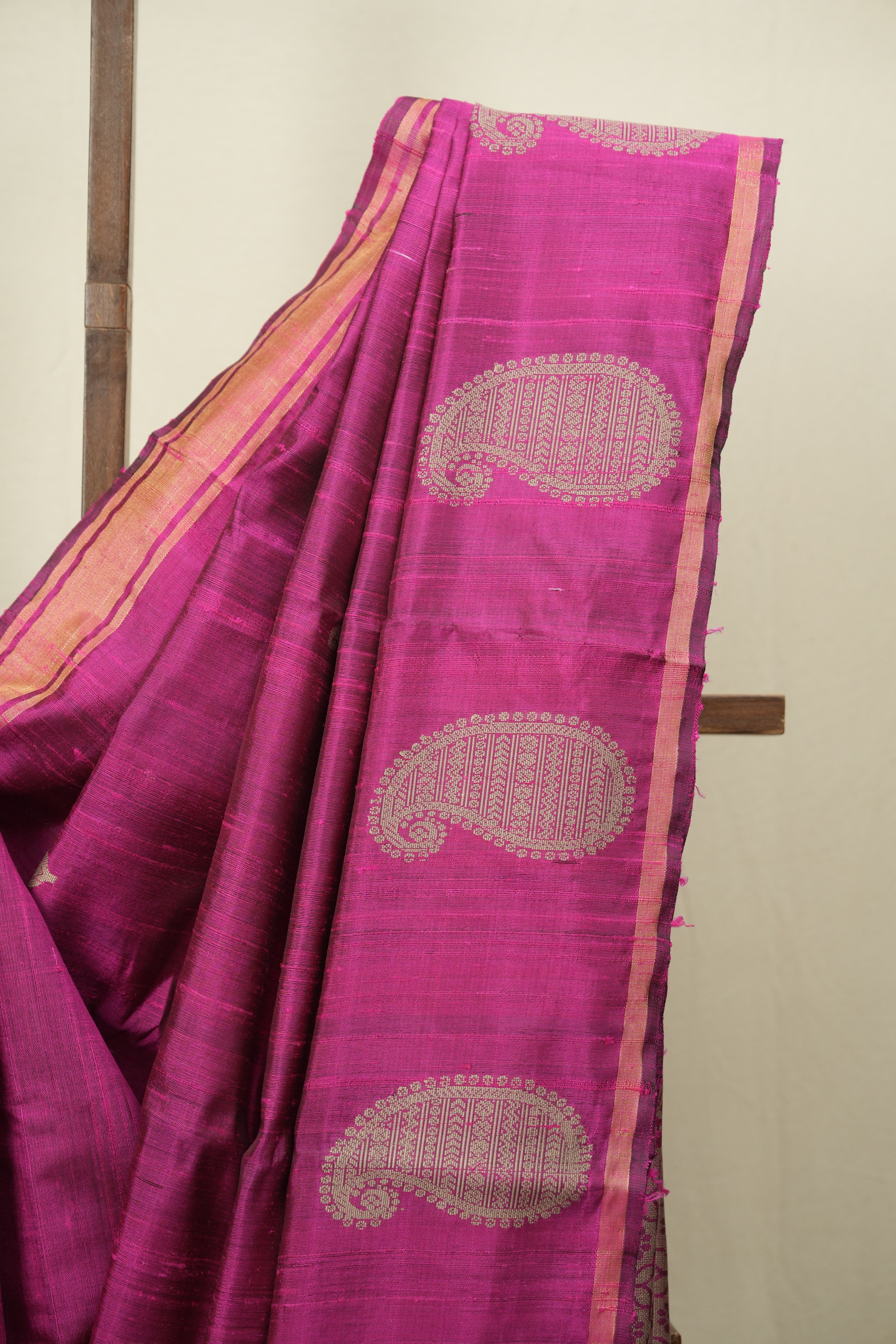 Pink Raw Silk  Saree - SRPRSS1060