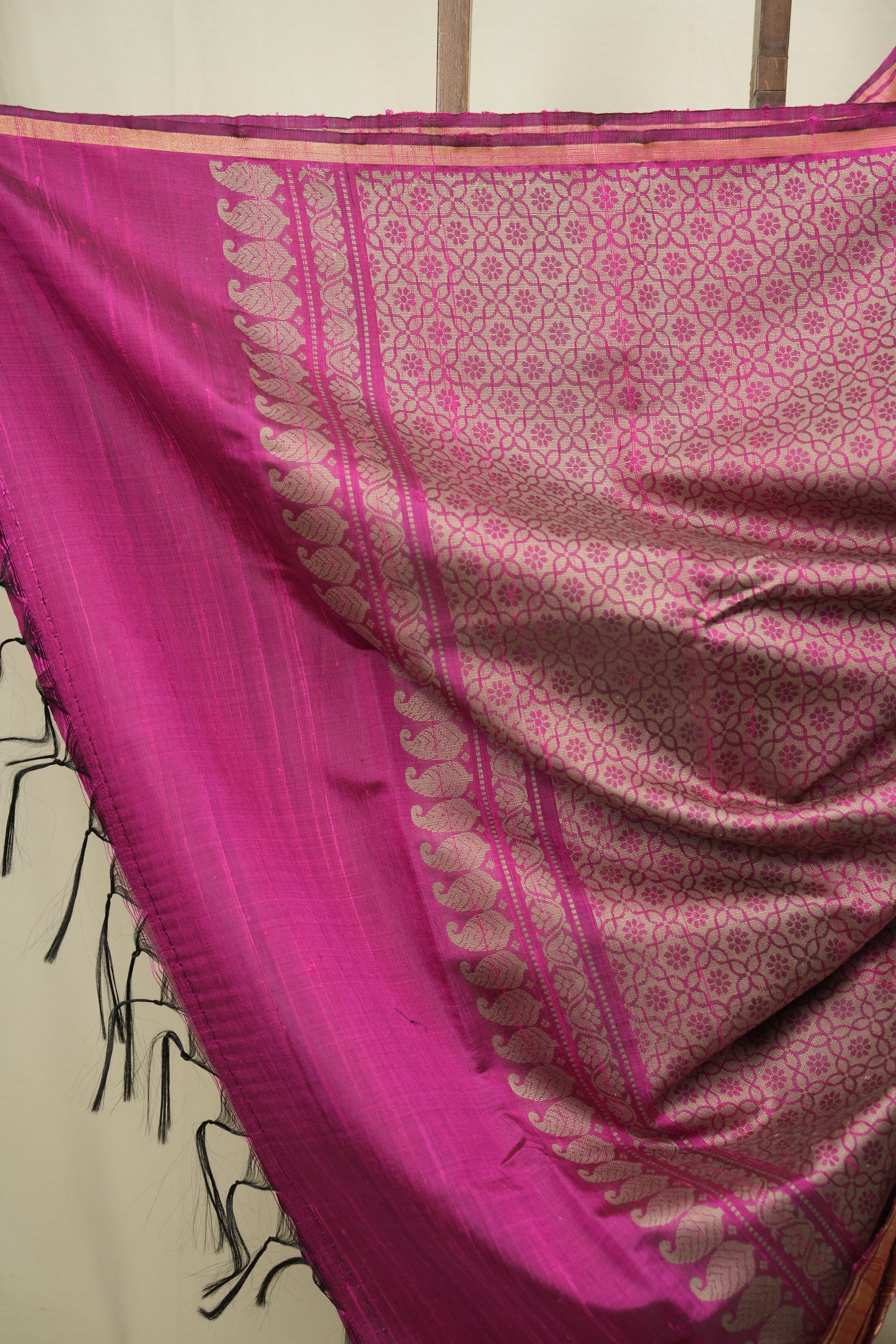 Pink Raw Silk  Saree - SRPRSS1060