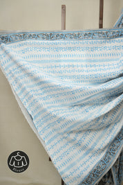 Grey HBP Cotton Saree - SRGCS3364
