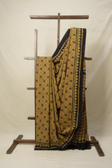 Moss Green HBP Cotton Saree-SRMGCS2141