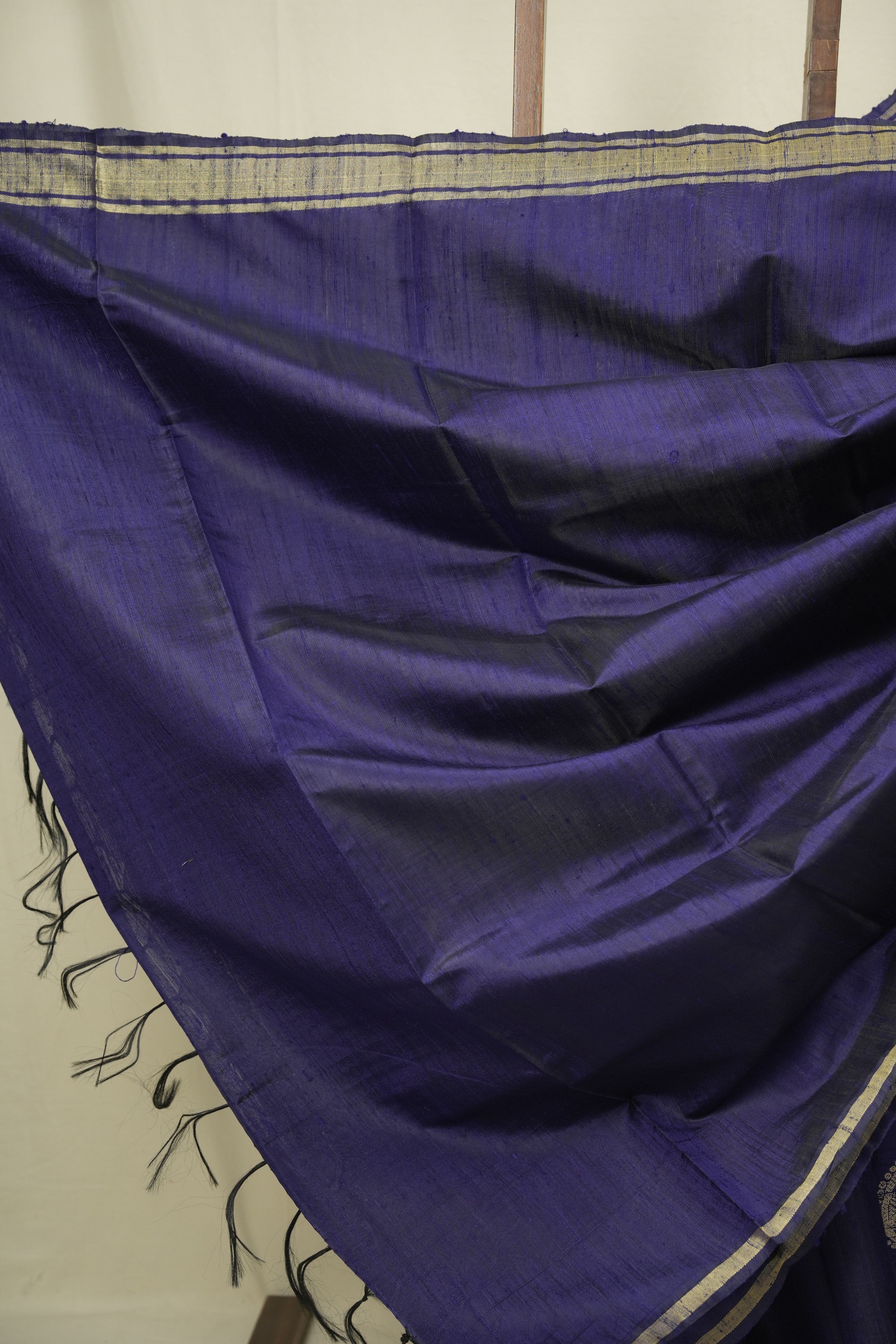 Blue Raw Silk  Saree - SRBRSS1061
