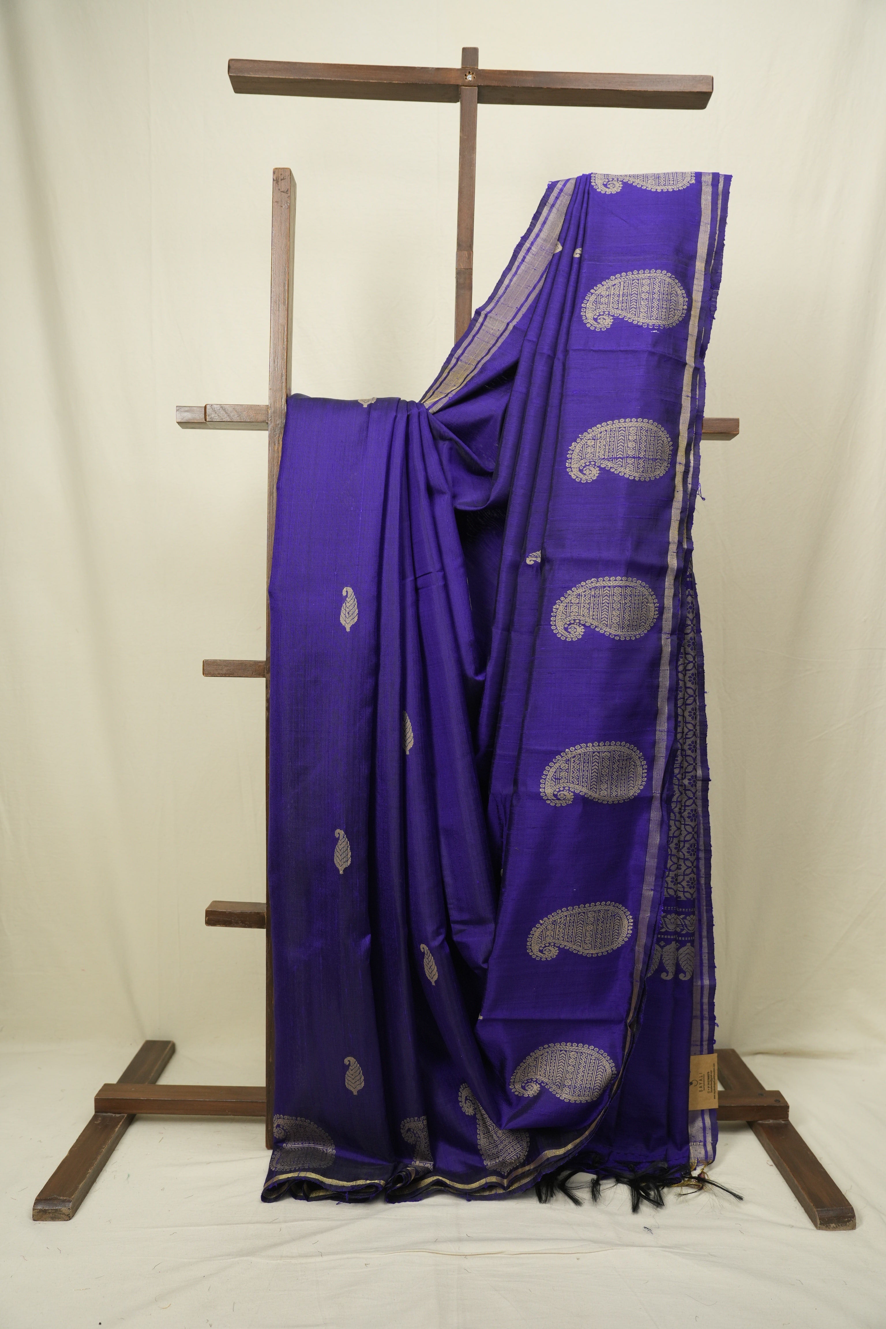 Purple Raw Silk  Saree - SRPRSS1062