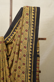 Moss Green HBP Cotton Saree-SRMGCS2141