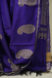 Purple Raw Silk  Saree - SRPRSS1062