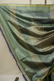 Green Tussar Silk Saree - SRGTSS1809