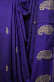 Purple Raw Silk  Saree - SRPRSS1062