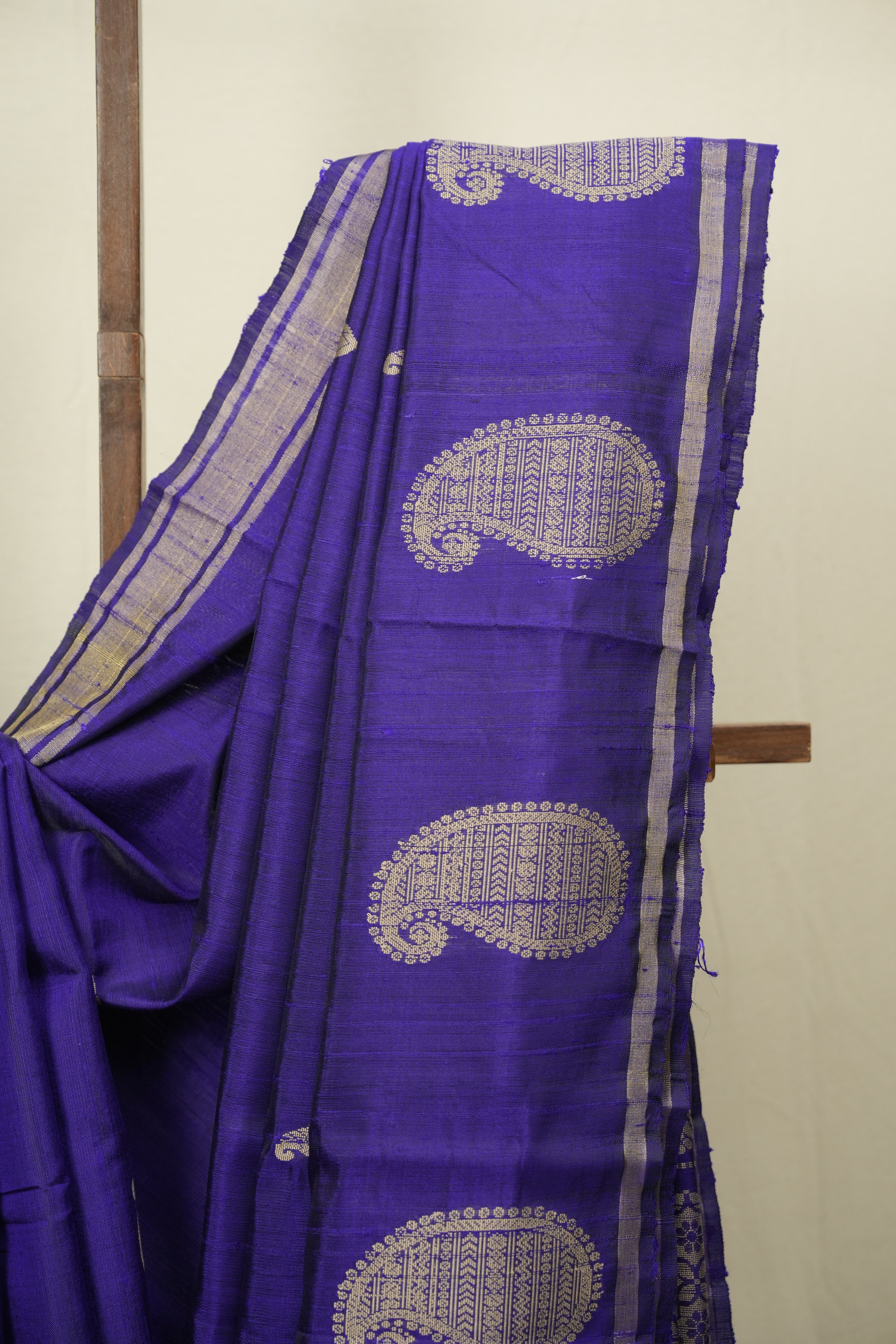 Purple Raw Silk  Saree - SRPRSS1062