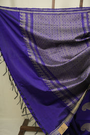 Purple Raw Silk  Saree - SRPRSS1062