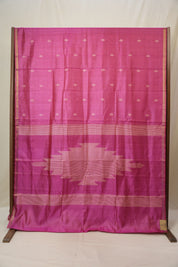 Pink Tussar Silk Saree - SRPTSS1810