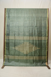 Green Tussar Silk Saree - SRGTSS1809