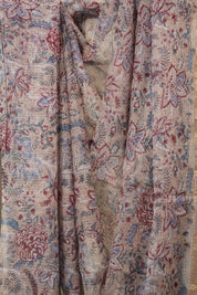 Beige HBP Kota Doria Saree - SRBKDS236