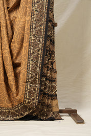 Brown HBP Cotton Saree-SRBCS2042