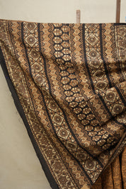 Brown HBP Cotton Saree-SRBCS2042