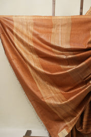 Copper Tussar Silk Saree - SRCTSS1791