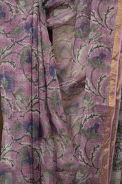 Pink HBP Kota Doria Saree - SRPKDS246