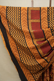 Maroon HBP Cotton Saree-SRMCS2151