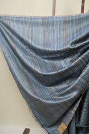 Blue Tussar Silk Saree - SRBTSS1799