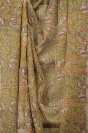 Mint Green HBP Kota Doria Saree - SRMGKDS250
