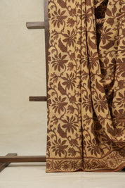 Beige HBP Cotton Saree - SRBCS1797